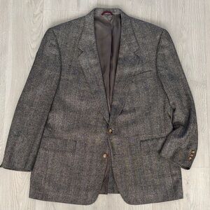 🔥BUNDLESALE Men’s 44R Hart Schaffner & Marx Silk Spirts Coat Blazer Jacket